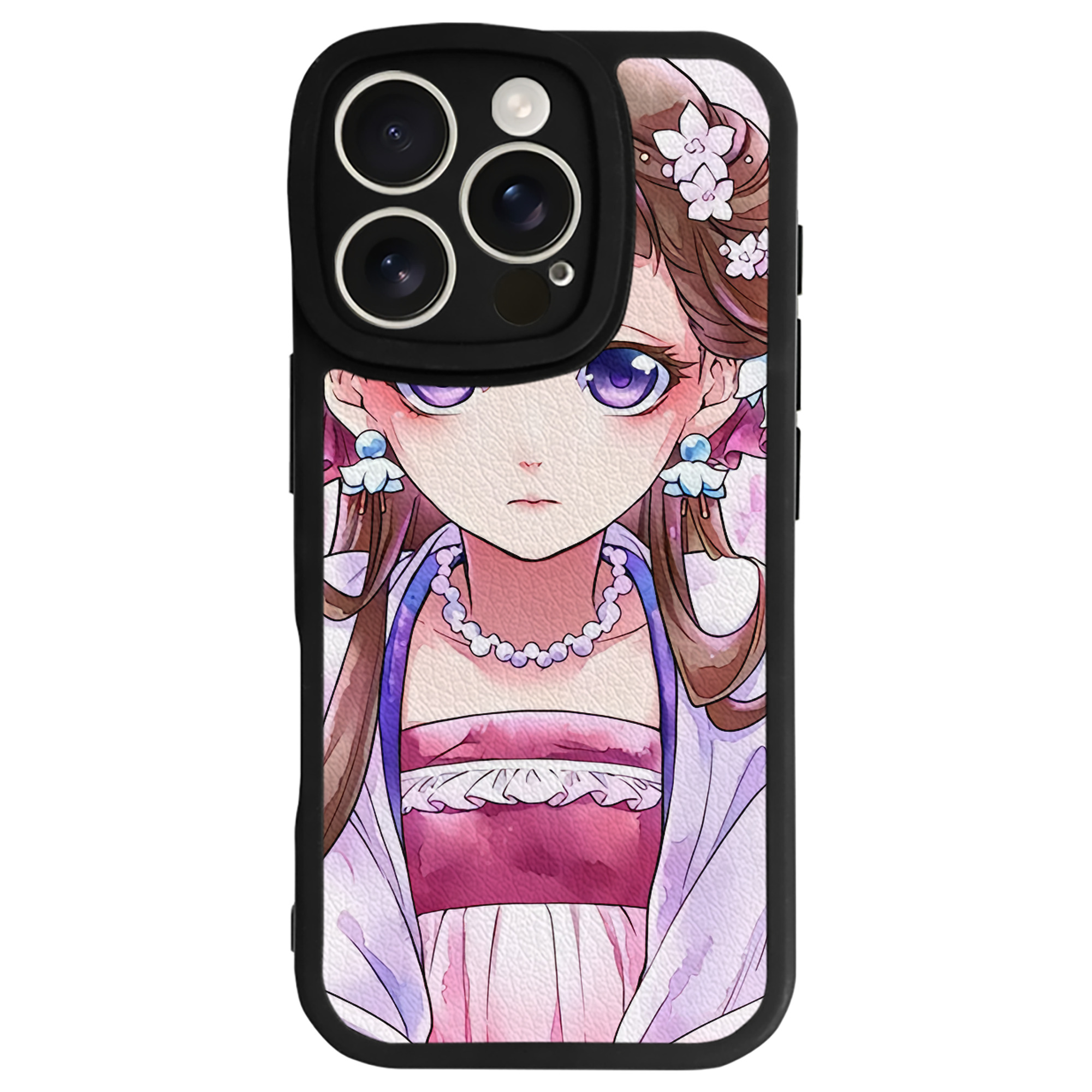 薬屋のひとりごと The Apothecary Diaries 【iPhone 16シリーズ対応】シリコンスマホケース（レザー調） 材質：シリコン